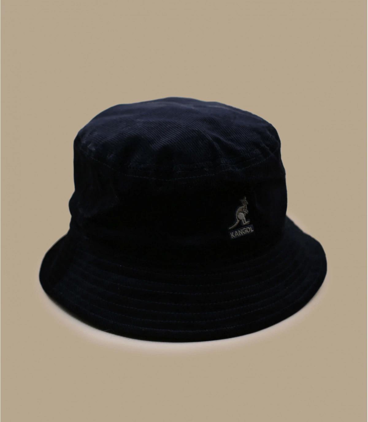 Kangol Cord Bucket Black 2 Kangol Cord Bucket Black – Image 2