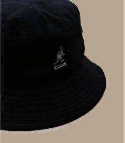 Kangol Cord Bucket Black 5 Kangol Cord Bucket Black -Chapeau De Mode cord bucket black 2