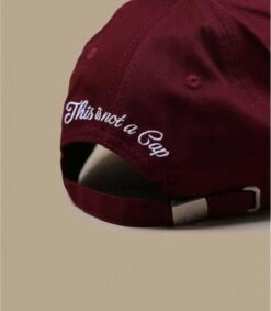 Coton Bordeaux -Chapeau De Mode coton bordeaux 3