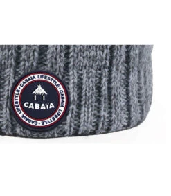 Cabaïa Creamy Gin Grey -Chapeau De Mode creamy gin greybonnet20pompon20gris20torsades