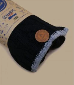 Cabaïa Creamy Gin Scarf Black -Chapeau De Mode creamy gin scarf black 2