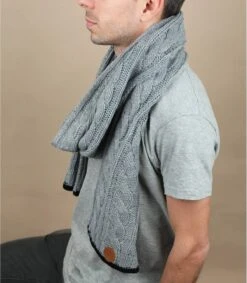 Cabaïa Creamy Gin Scarf Grey