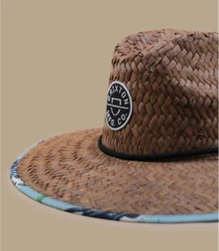 Brixton Crest Sun Hat Copper Canal Blue -Chapeau De Mode crest sun hat copper canal blue 2
