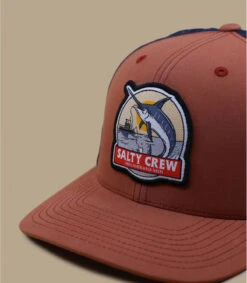 Salty Crew Deep Drop Retro Trucker Rust Navy -Chapeau De Mode deep drop retro trucker rust navy 2