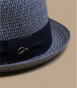 Diamond Bleu -Chapeau De Mode diamond bleuchapeau20paille20bleu
