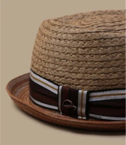Diamond Raffia Brown -Chapeau De Mode diamond raffia brown 2