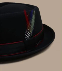 Stetson Diamond Woolfelt Cashmere Black -Chapeau De Mode diamond woolfelt cashmere black 2