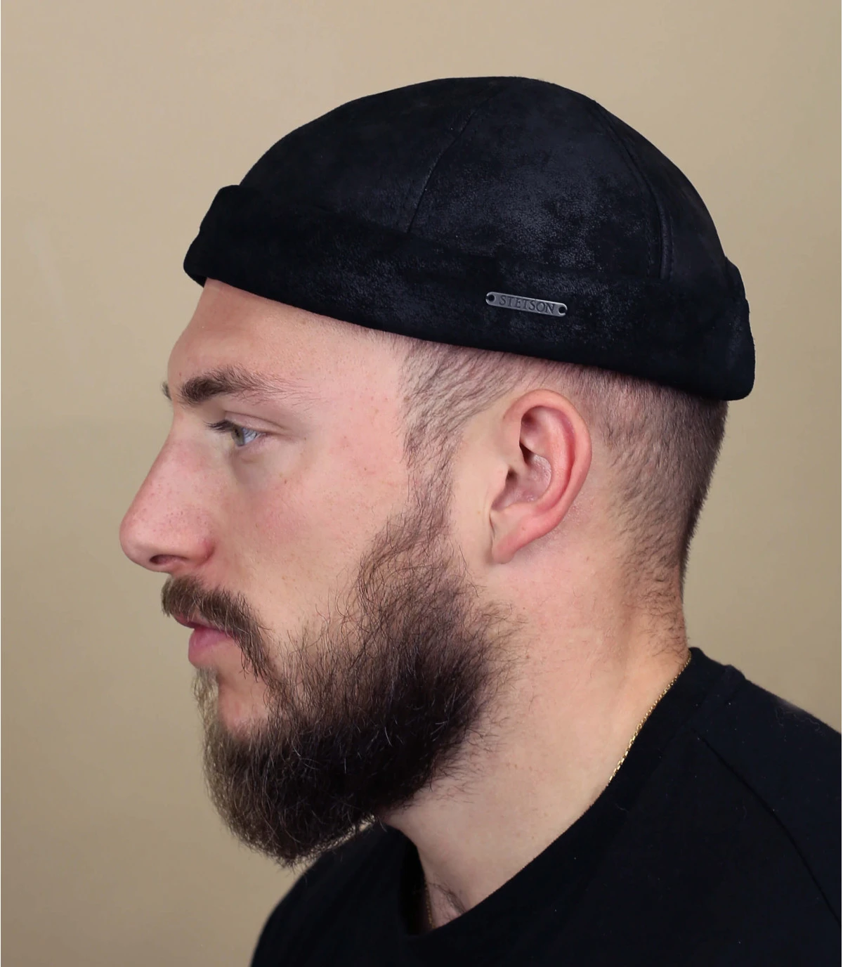 Stetson Docker Pigskin Black 1 Stetson Docker Pigskin Black