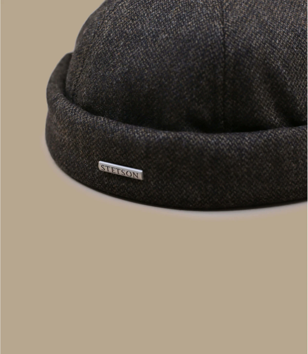 Stetson Docker Wool Brown 2 Stetson Docker Wool Brown â Image 2
