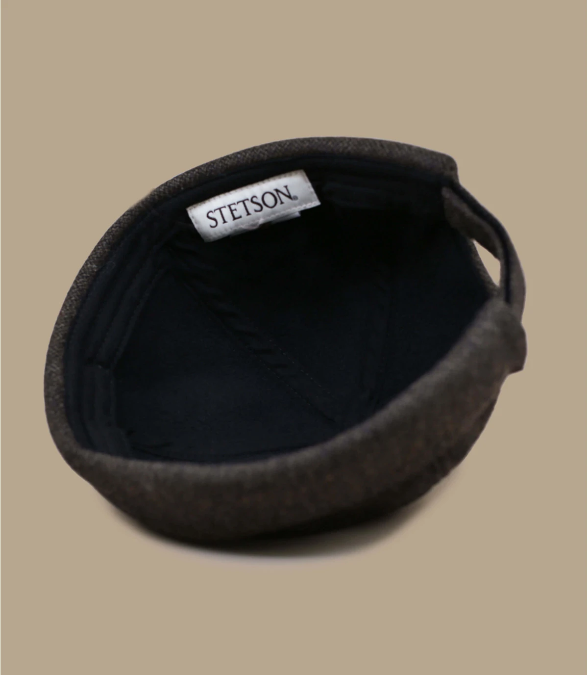 Stetson Docker Wool Brown 4 Stetson Docker Wool Brown â Image 4
