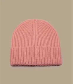 Engineered Knit Ribbed Beanie Blush