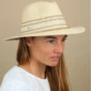 Seeberger Fedora Shiny Insert Linen Gold