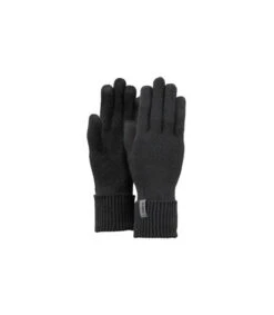 Barts Fine Knitted Gloves Black -Chapeau De Mode fine knitted gloves blackFine20Knitted20Gloves20black