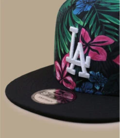 NEW ERA Floral 9Fifty Los Angeless Dodgers Black -Chapeau De Mode floral 9fifty los angeless dodgers black 2