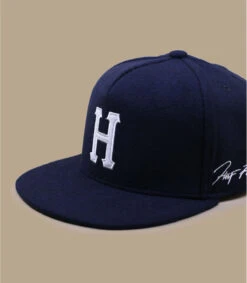 HUF Forever Strapback Navy -Chapeau De Mode forever strapback navy 2