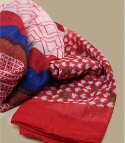 Foulard Rouge -Chapeau De Mode foulard rougefoulard20rouge