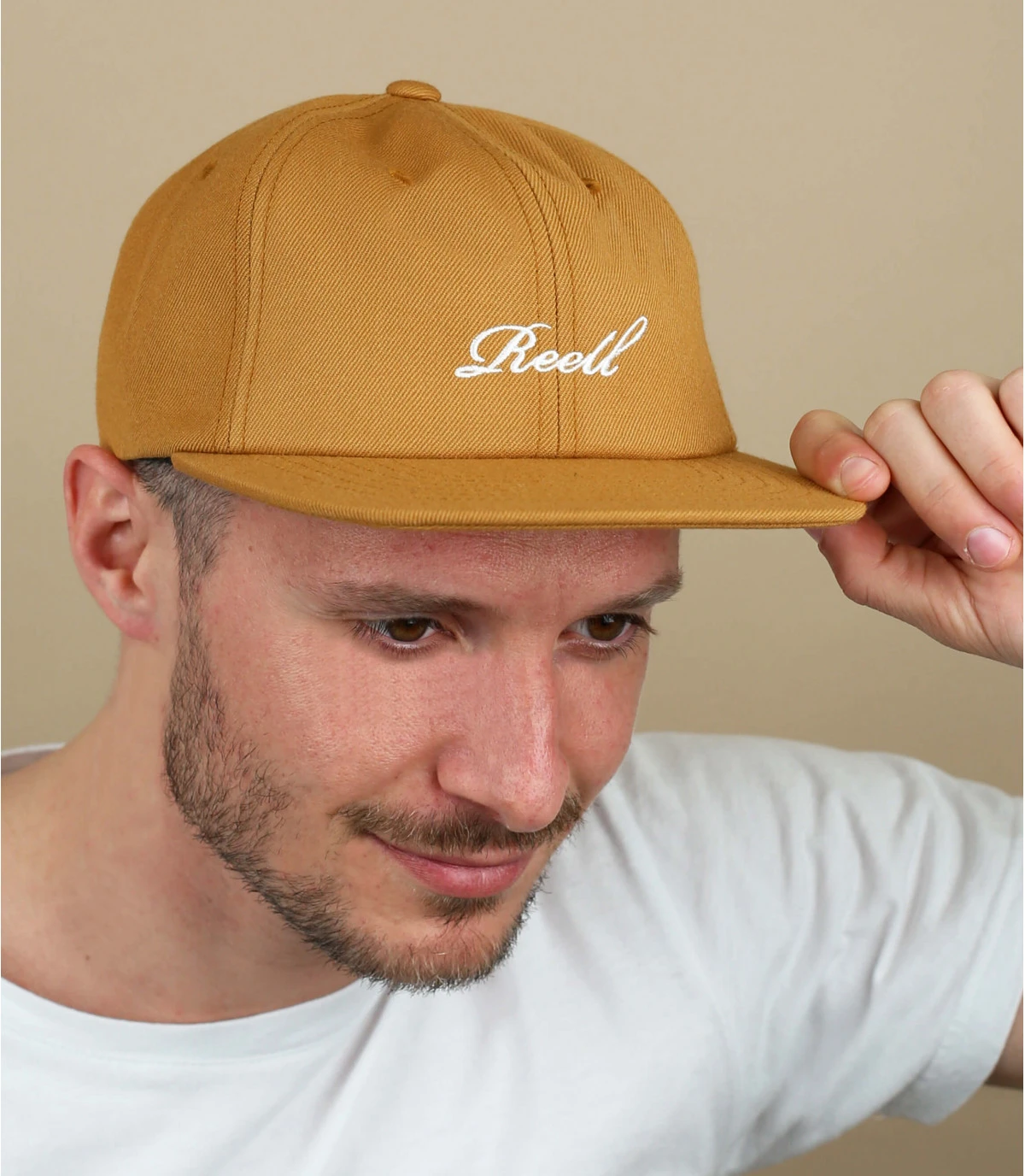 Reell Game Cap Yellow Brown 1 Reell Game Cap Yellow Brown