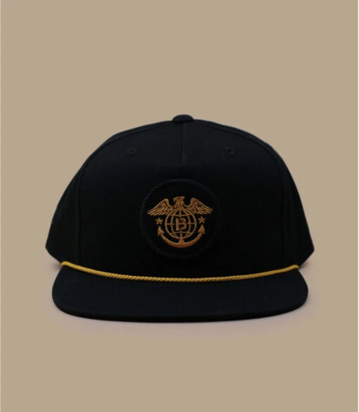 Brixton Global MP Snapback Black
