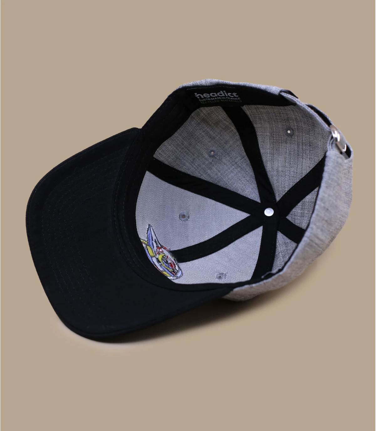 Keim Street Bird Curve Heather Grey Black 7 Keim Street Bird Curve Heather Grey Black – Image 7