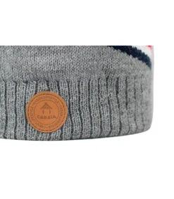 Cabaïa Last Call Grey -Chapeau De Mode last call greybonnet20pompon20gris20rayure