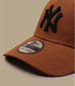 NEW ERA League Ess 39Thirty NY Toffee Black -Chapeau De Mode league ess 39thirty ny toffee black 2
