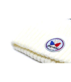 Lespi Blanc -Chapeau De Mode lespi blancbonnet20pompon20blanc20gris
