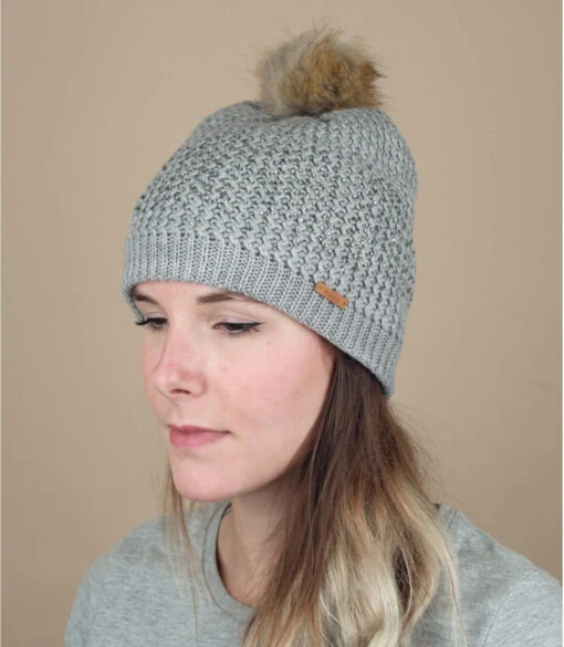 Barts Marceline Beanie Heather Grey