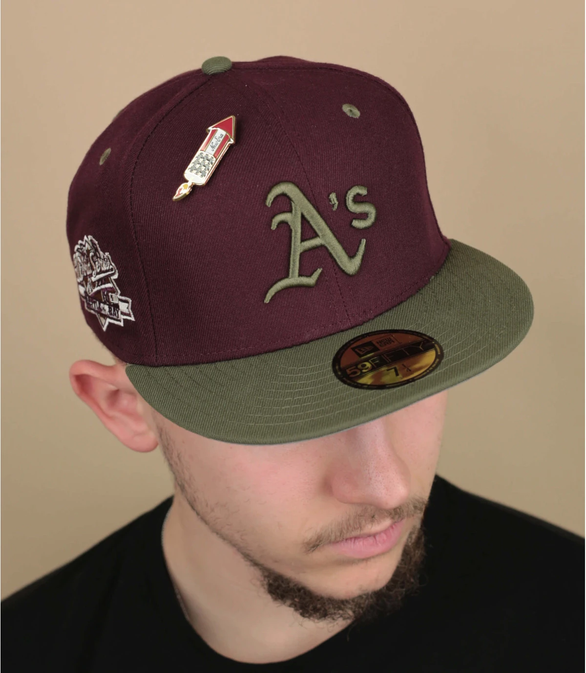 NEW ERA MLB WS Trail Mix 5950 Athletics 1 NEW ERA MLB WS Trail Mix 5950 Athletics