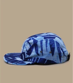 Monoprint 5 Panel Blue -Chapeau De Mode monoprint 5 panel blue 3