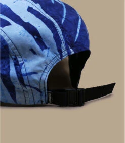 Monoprint 5 Panel Blue -Chapeau De Mode monoprint 5 panel blue 4