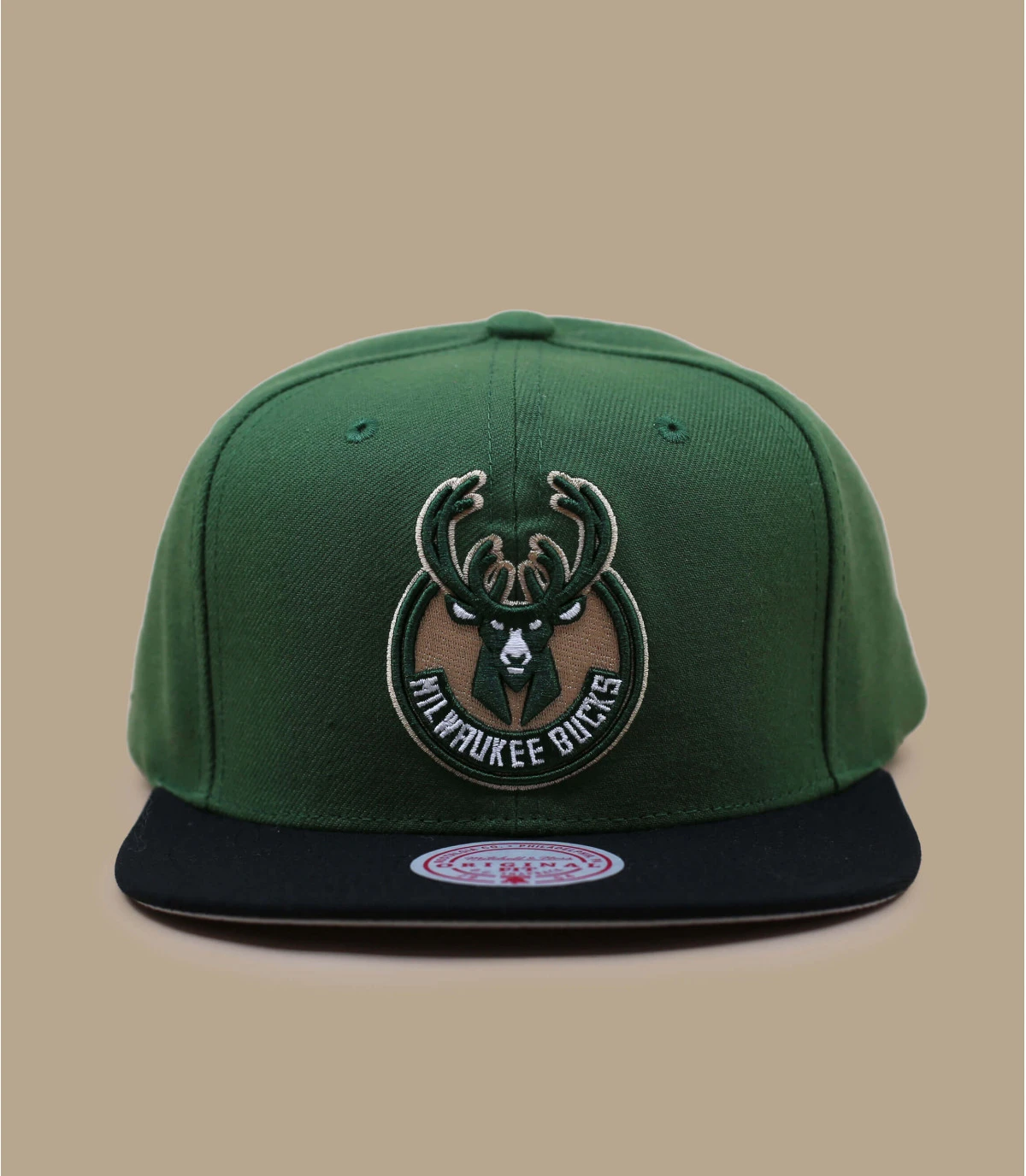Mitchell & Ness NBA Core Basic Snapback Bucks 2 Mitchell & Ness NBA Core Basic Snapback Bucks – Image 2