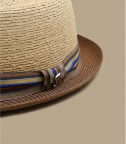 Noham Raphia 5 Noham Raphia -Chapeau De Mode noham raphiapork20pie20beige20brun