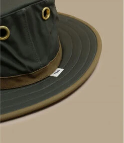 Tilley Outback Green British Tan -Chapeau De Mode outback green british tanchapeau20coton20cire20vert