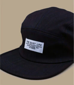 Overdyed Denim 5 Panel 8 Overdyed Denim 5 Panel -Chapeau De Mode overdyed denim 5 panel 2