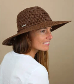 Seeberger Paper Crochet Floppy Olive