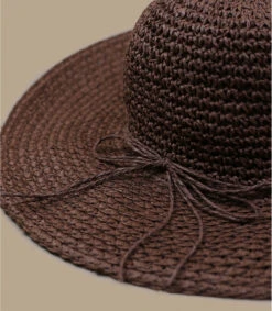 Seeberger Paper Crochet Floppy Olive -Chapeau De Mode paper crochet floppy olive 3