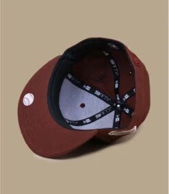 NEW ERA Patch 59Fifty NY Walnut Brown -Chapeau De Mode patch 59fifty ny walnut brown 5