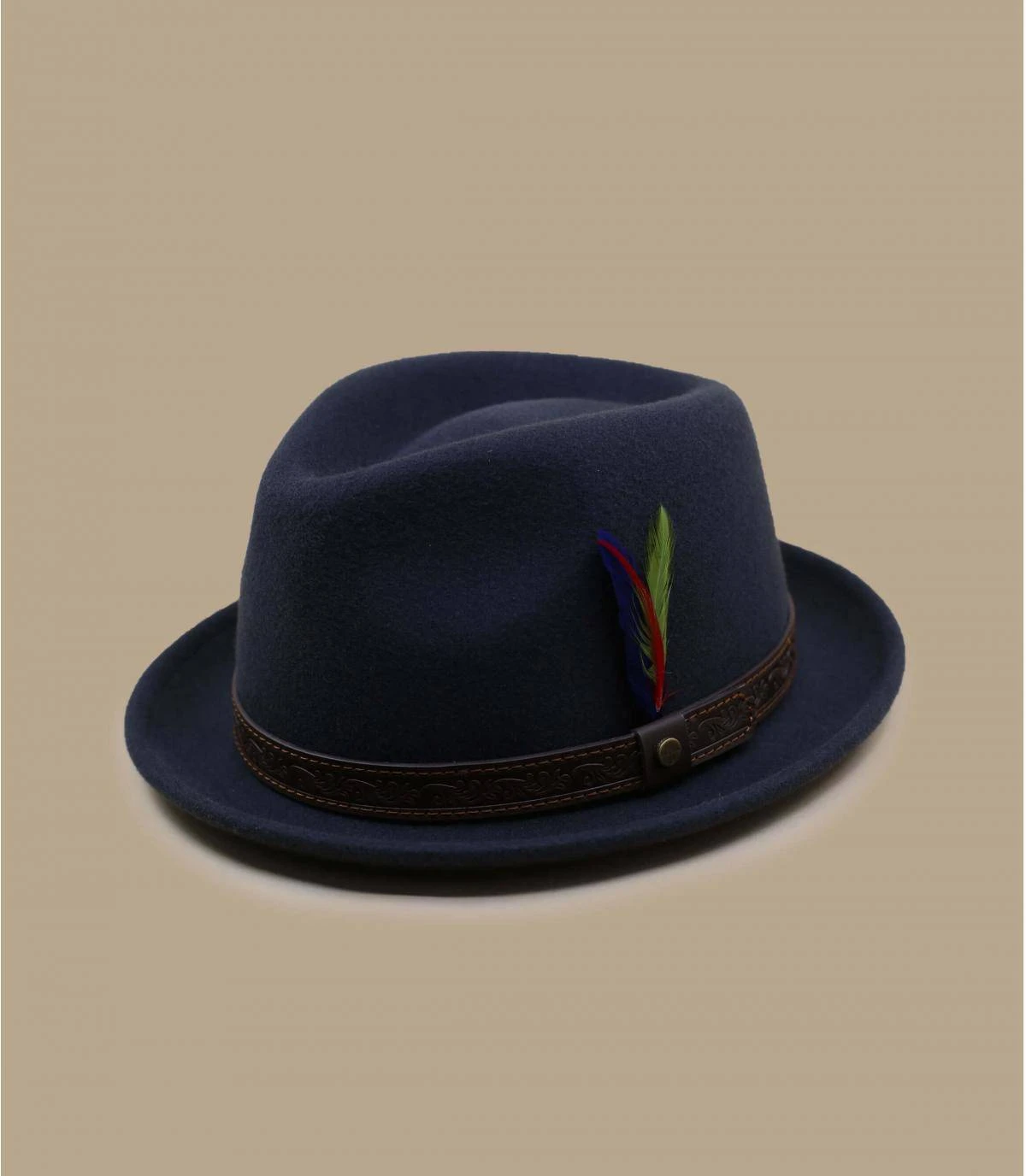 Stetson Player Woolfelt Grey 2 Stetson Player Woolfelt Grey – Image 2