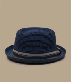 Stetson Pork Pie Toyo Blue -Chapeau De Mode pork pie toyo blue 3