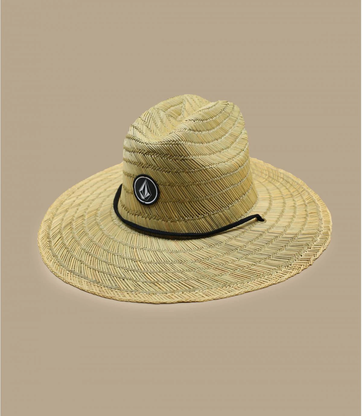 Volcom Quarter Straw Hat Natural 2 Volcom Quarter Straw Hat Natural – Image 2