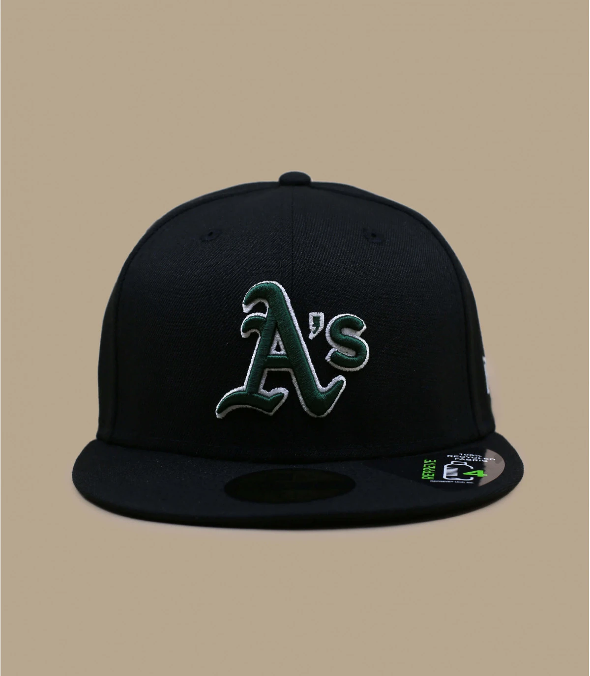 NEW ERA Repreve 5950 Athletics Black 2 NEW ERA Repreve 5950 Athletics Black â Image 2