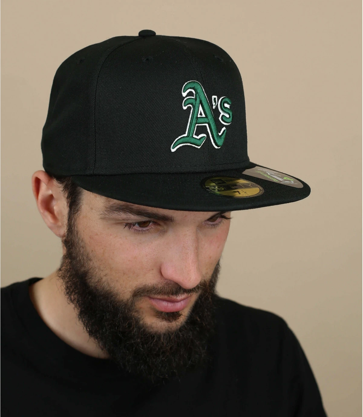 NEW ERA Repreve 5950 Athletics Black 1 NEW ERA Repreve 5950 Athletics Black