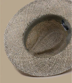 Seeberger Seagrass Fedora Summer Print Black 9 Seeberger Seagrass Fedora Summer Print Black -Chapeau De Mode seagrass fedora summer print black 4