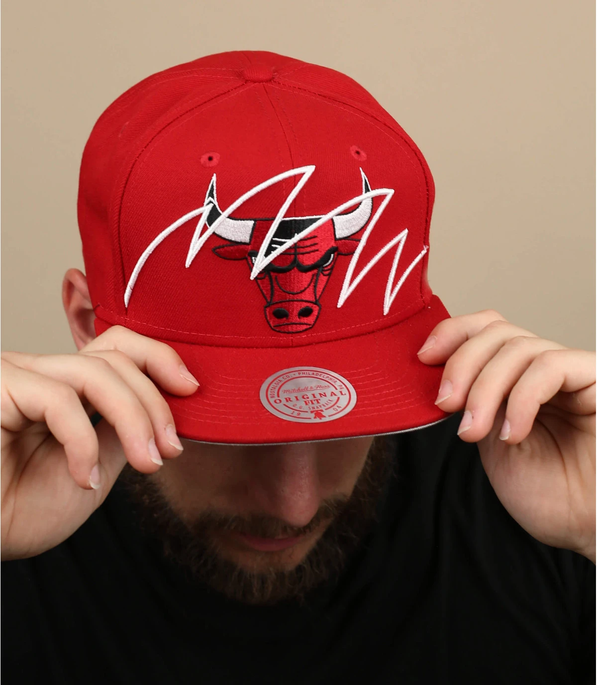 Mitchell & Ness Shark Bite Bulls 1 Mitchell & Ness Shark Bite Bulls