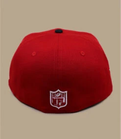 NEW ERA Side Patch 5950 49ers Scarlet -Chapeau De Mode side patch 5950 49ers scarlet 3