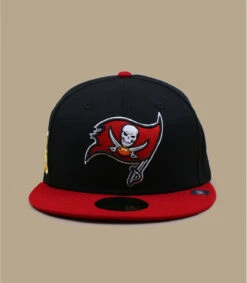 NEW ERA Side Patch 5950 Buccaneers Black -Chapeau De Mode side patch 5950 buccaneers black 2