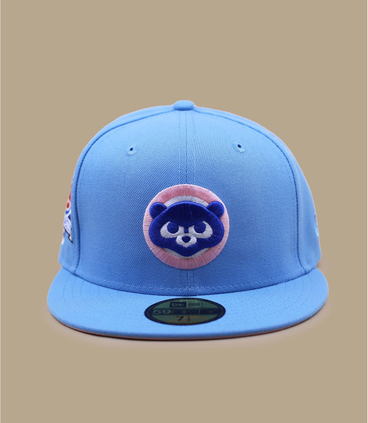 NEW ERA Side Patch 5950 Chicago Cubs Sky Pink 3 NEW ERA Side Patch 5950 Chicago Cubs Sky Pink – Image 3