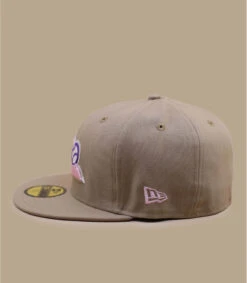 NEW ERA Side Patch 5950 Colorado Rockies Camel Pink -Chapeau De Mode side patch 5950 colorado rockies camel pink 4