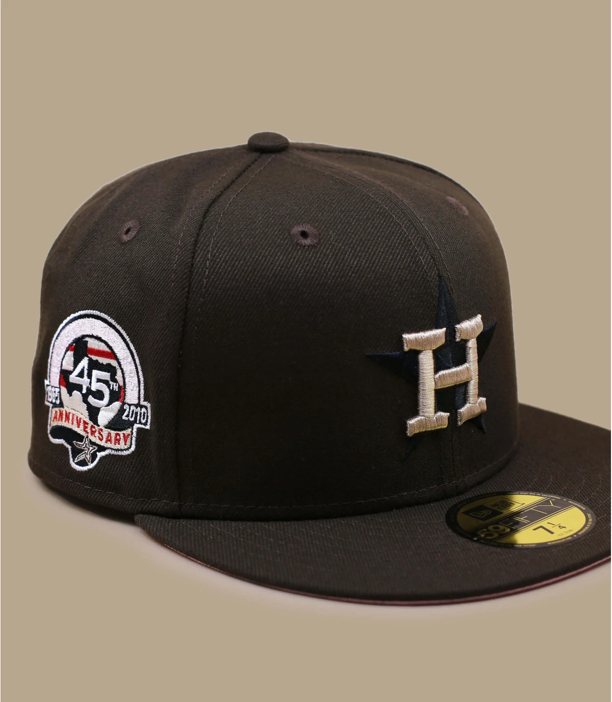 NEW ERA Side Patch 5950 Houston Astros Walnut Pink 2 NEW ERA Side Patch 5950 Houston Astros Walnut Pink – Image 2