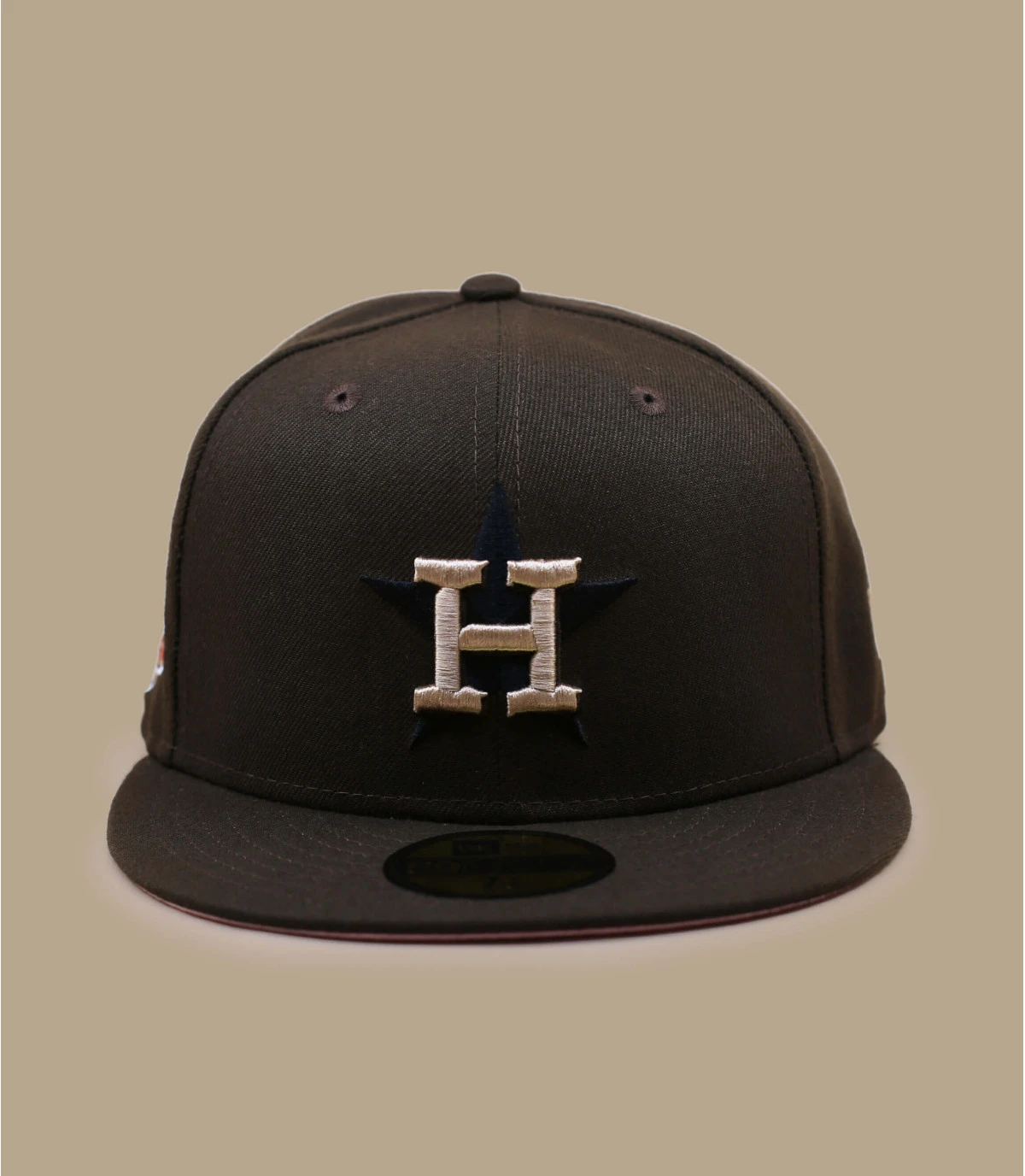 NEW ERA Side Patch 5950 Houston Astros Walnut Pink 3 NEW ERA Side Patch 5950 Houston Astros Walnut Pink – Image 3